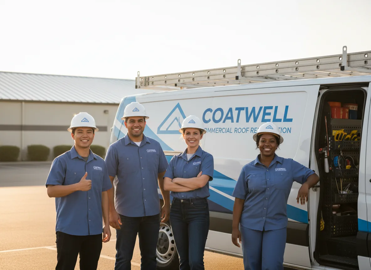 Commercial roof coating company in Dryden, MI